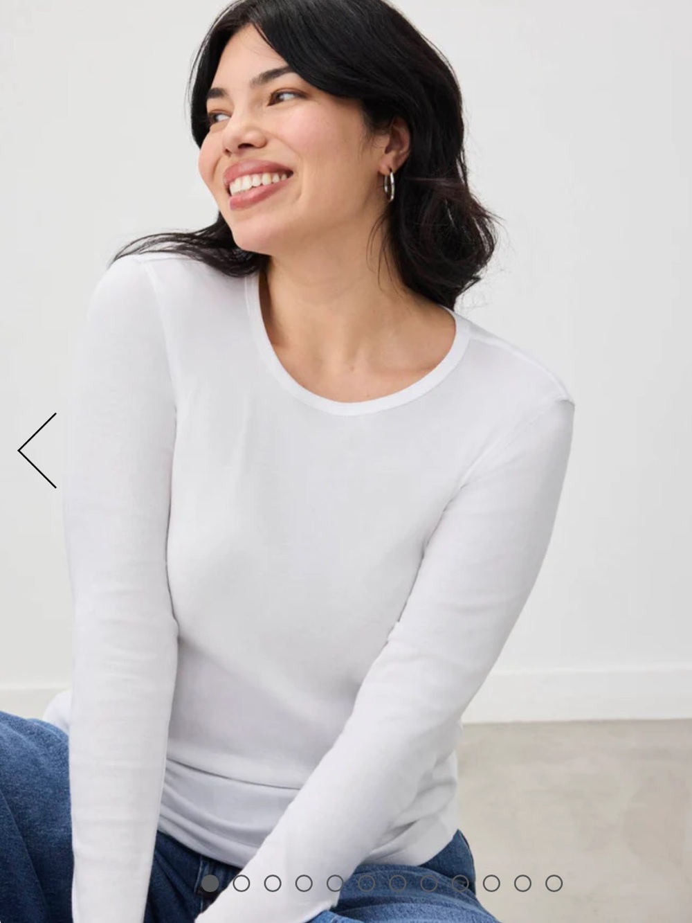 SPLENDID 🔥 NWOTWhite Long Sleeve Crewneck Shirt